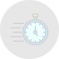 Fast Time Vector Icon Design