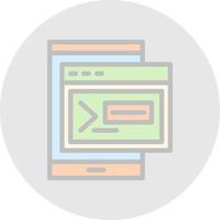 Terminal Vector Icon Design