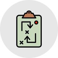 Workflow Vector Icon Design