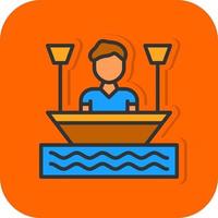 Boating Vector Icon Design