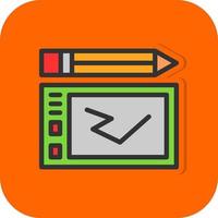 Graphic Tablet Vector Icon Design