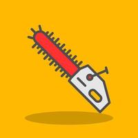 Chainsaw Vector Icon Design