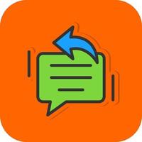 Response Vector Icon Design