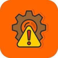 Risk Management Vector Icon Design