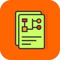 Workflow Vector Icon Design