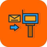 Direct Mail Vector Icon Design