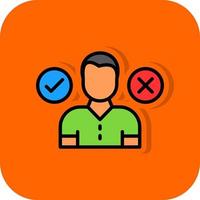 Decision Making Vector Icon Design