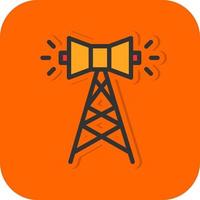 Radio Broadcast Vector Icon Design