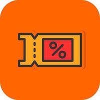 Coupon Vector Icon Design