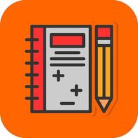 Notebook Vector Icon Design