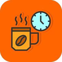 Coffee Break Vector Icon Design
