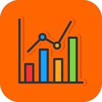 Market Analytics Vector Icon Design