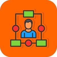 Workflow Vector Icon Design