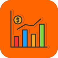 Financial Data Vector Icon Design