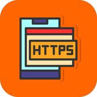 Https Vector Icon Design