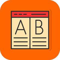 Ab Testing Vector Icon Design