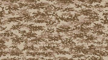 Pixel desert sand camouflage seamless pattern vector