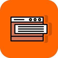 Blogger Vector Icon Design