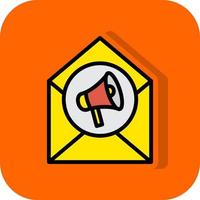 Email Marketing Vector Icon Design