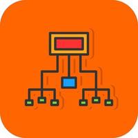 Information Architecture Vector Icon Design