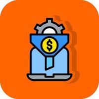 Conversion Rate Optimizer Vector Icon Design