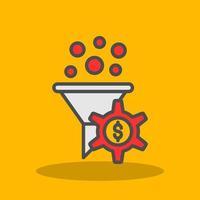 Conversion Rate Optimization Vector Icon Design