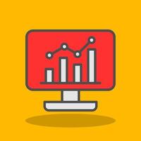Analytics Vector Icon Design