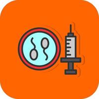 In Vitro Fertilization Vector Icon Design