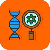 Genetic Finding Vector Icon Design