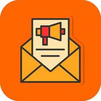 Email Marketing Vector Icon Design