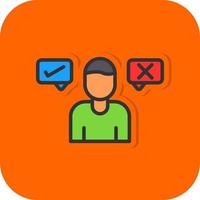 Decision Maker Vector Icon Design