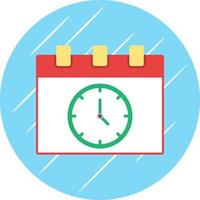 Deadline Vector Icon Design