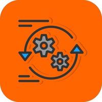 Optimization Vector Icon Design