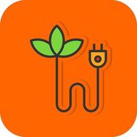 Bioenergy Vector Icon Design