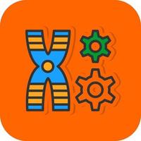 diseño de icono de vector de bioingeniería