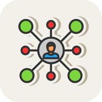 Network Vector Icon Design