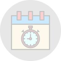 Timer Vector Icon Design