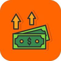 Pay Cash Vector Icon Design