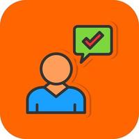 Opt In Vector Icon Design