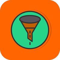 Funnel Vector Icon Design