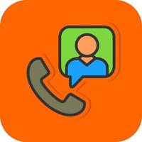 Cold Calling Vector Icon Design