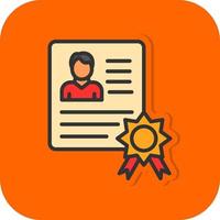 Certificates Vector Icon Design