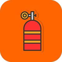 Oxygen Tank Vector Icon Design