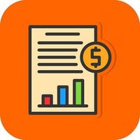 Cash Flow Statement Vector Icon Design