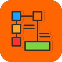 flowchart Vector Icon Design