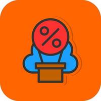 Balloon Loan Vector Icon Design