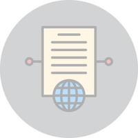 Binding Corporate Rules Vector Icon Design