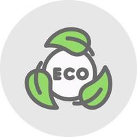 diseño de icono de vector de ecología