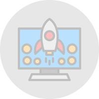 Launch Vector Icon Design