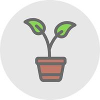 Plant Vector Icon Design